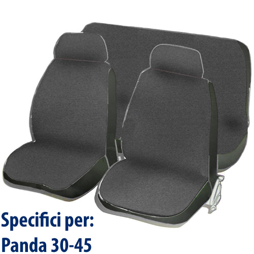 Coprisedili Compatibili Per Panda 30 E 45 - Grigio